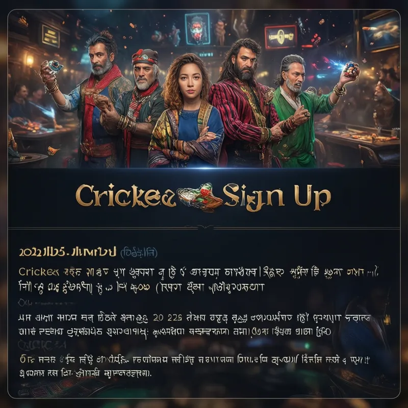 Crickex Sign Up Guide